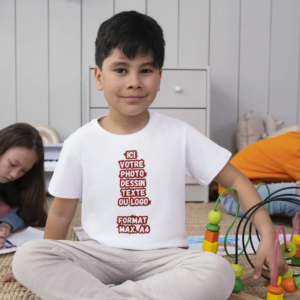 T-shirt personnalisable maroc 4 ans