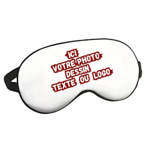 couvre-yeux personnalisable maroc
