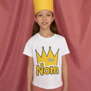 t-shirt anniversaire 4 ans yii.ma