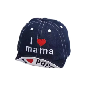 Casquette bébé pré-personnalisé I love mama et papa livraison partout maroc