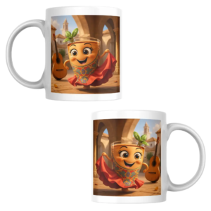 Mug personnalisé lalla mamina en Espagne livraison au maroc