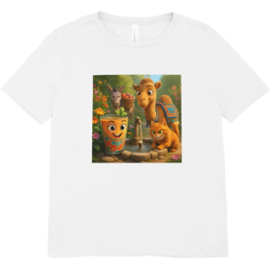 T-shirt personnalisé lalla mamina à Marrakech livraison au maroc